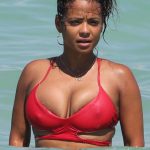 Christina Milian red mayo