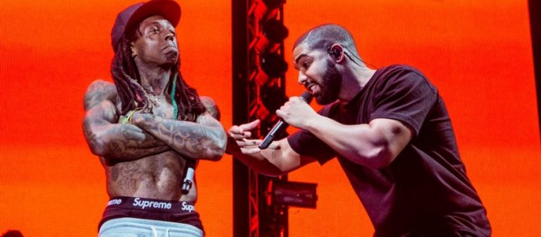 Drake, Lil Wayne’in Yüzünü Dövme Yaptırdı