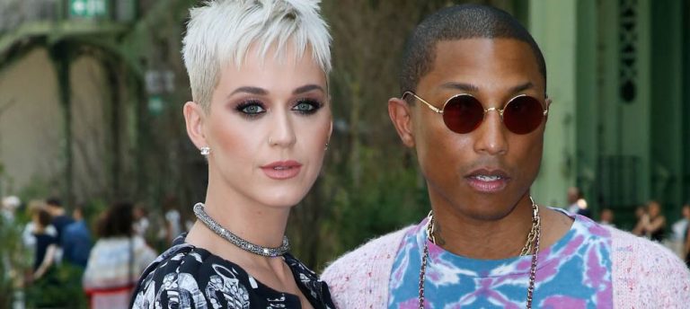 Katy Perry & Pharrell Williams ‘Chanel’ Defilesine Birlikte Geldi