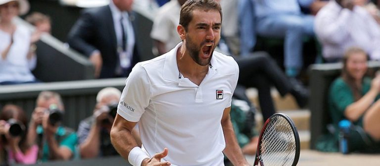 Wimbledon’da tek erkeklerde ilk finalist Marin Cilic oldu