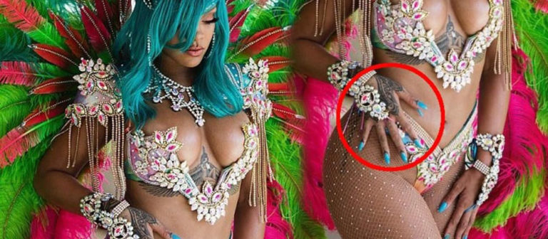 Rihanna’nın hatalı Photoshop hilesi