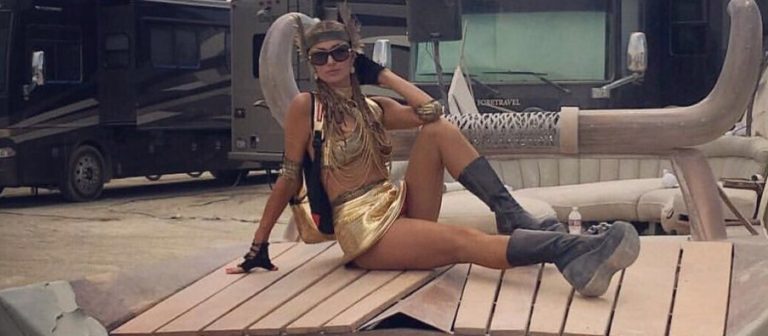 Paris Hilton, Burning Man Festivali’nde