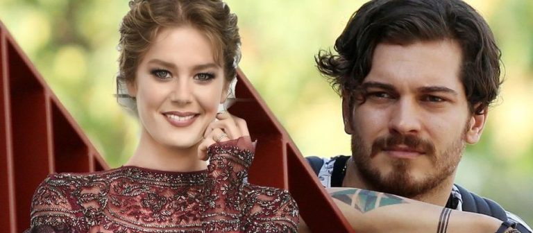Çağatay Ulusoy’un rol arkadaşı Burcu Biricik