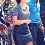 Demi-Lovato-on-the-Set-of-Extra