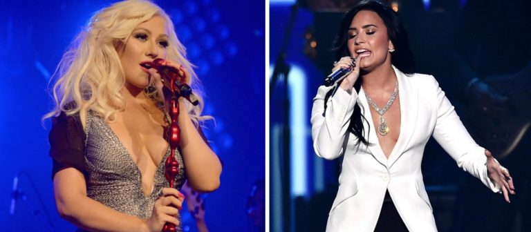 Christina Aguilera, Demi Lovato’yu Tebrik Etti!