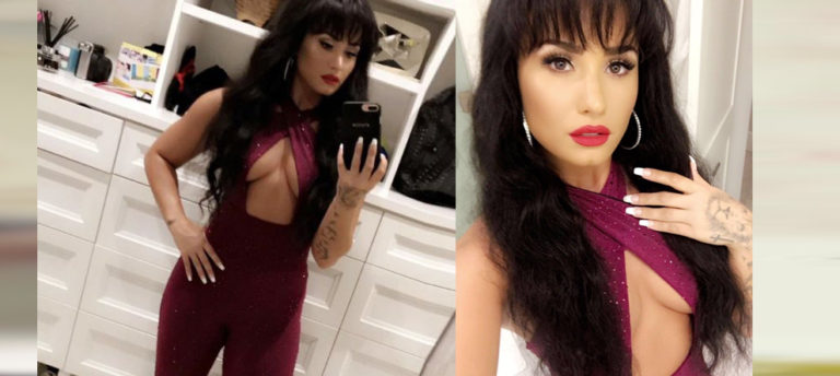 Demi Lovato ‘Selena Quintanilla’ Oldu!