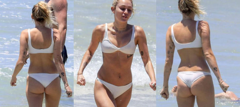 Miley Cyrus ve Liam Hemsworth, Byron Bay Plajının Tadını Çıkardı