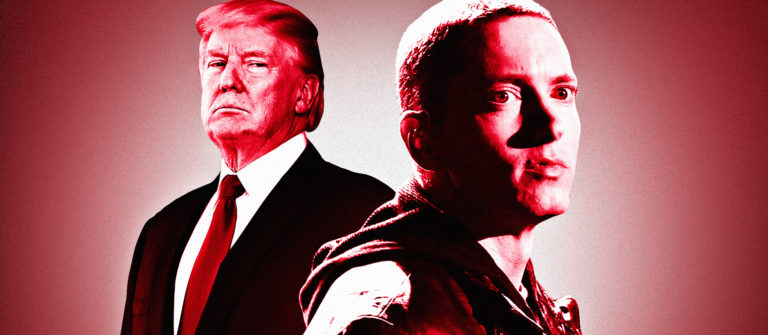 Eminem: Benimle Trump arasında tercih yapın