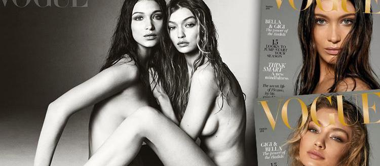 Hadid kardeşlerin çıplak fotoğrafı, sosyal medyayı karıştırdı