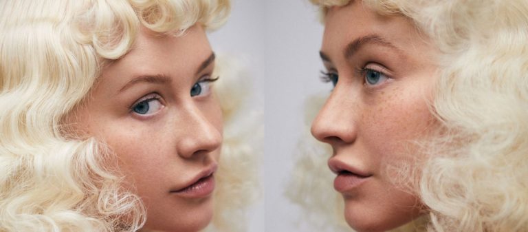 Makyajsız Christina!