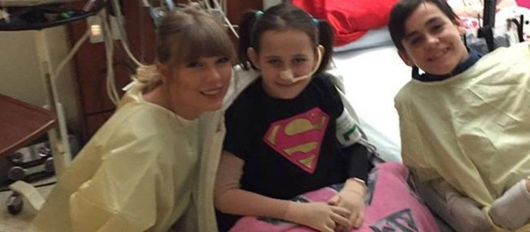 Hayırsever Taylor yine iyilik peşinde