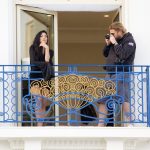 Nicole Scherzinger is Seen During a Photoshoot in Cannes