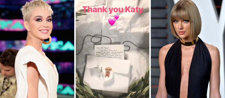 Katy Perry’den Taylor Swift’e özür mektubu