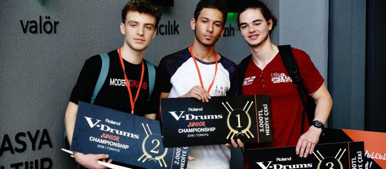 “Roland v- Drums Championship junior” Şampiyonu belli oldu