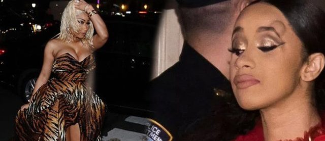 Nicki Minaj Kavgasında Cardi B’nin Yüzü Şişti