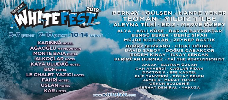 whitefest zamanı!
