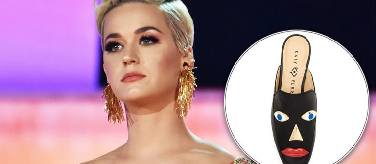 Katy, Terlik tasarladı başı belaya girdi