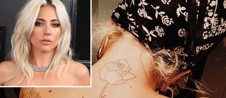 Lady Gaga’dan iki yeni dövme