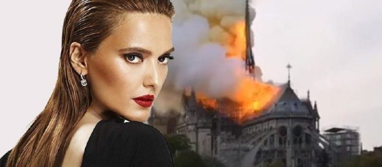 Notre Dame yangını Demet Akalın’ı korkuttu