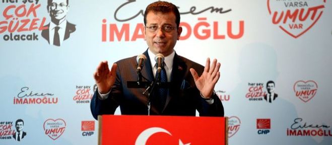 Başkan İmamoğlu ilk konuşmasını yaptı