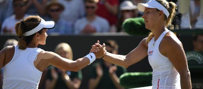 Şampiyon Kerber ikinci maçında Wimbledon’a veda etti.