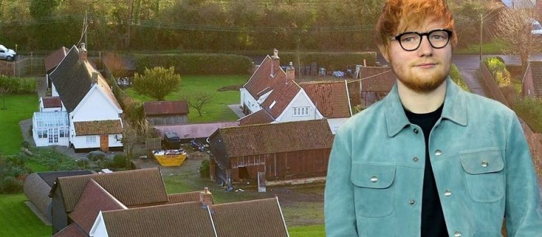 Ed Sheeran mini köyünü kurdu