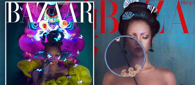Rihanna Harper’s Bazaar’a kapak yıldızı oldu
