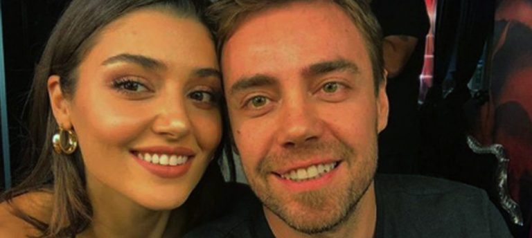 Murat Dalkılıç’tan sevgilisi Hande Erçel’le romantik paylaşım