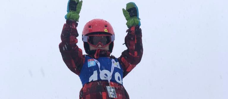 Alp Disiplini Minikler Festivali’nde minikler yarıştı