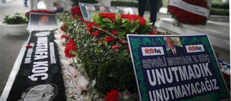Mustafa Koç mezarının başında anıldı
