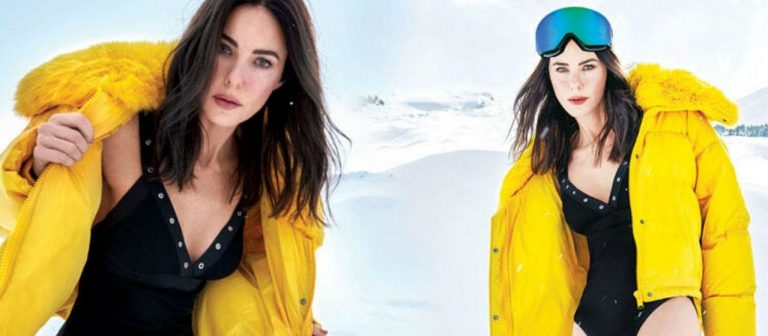 Defne Samyeli karlar üstünde!