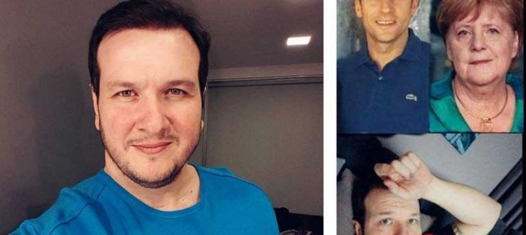 Şahan Gökbakar Merkel ve Macron ile görüştü!