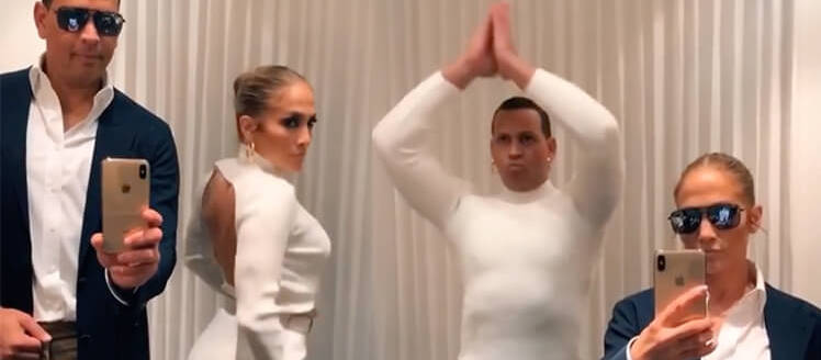 Jennifer Lopez’in olay TikTok videosu!