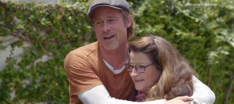 Brad Pitt sevinç gözyaşlarını tutamadı