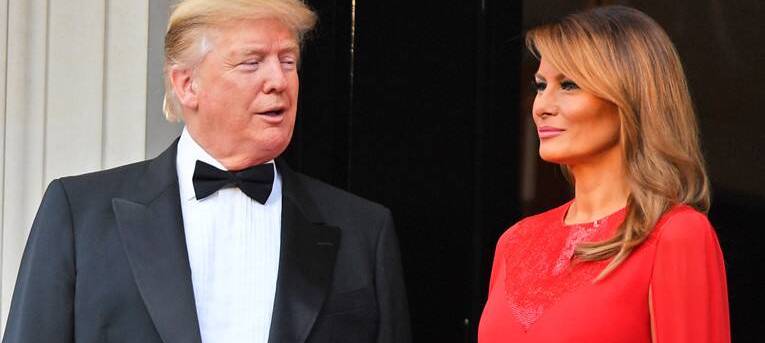 Trump, eşinin doğum gününü sosyal medyadan kutladı!