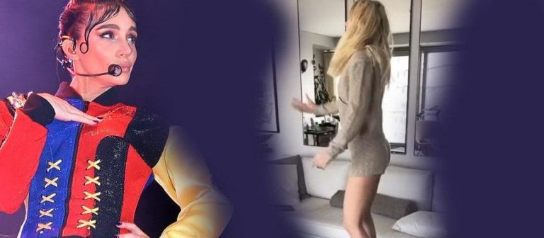 Gülşen bayramı zıplayarak kutladı!