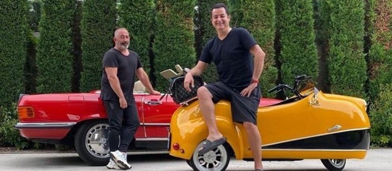 ILICALI’DAN CEM YILMAZ’A NOSTALJİK ARABALI ZİYARET