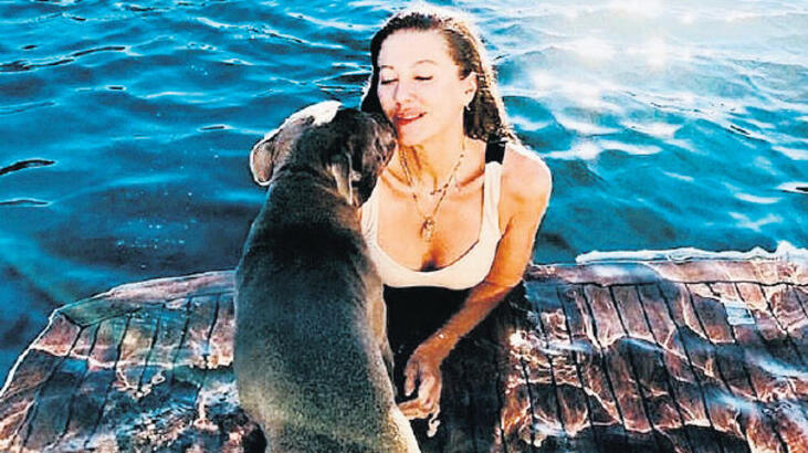 BAŞAK DİZER EŞİ KIVANÇ TATLITUĞ’A POZ VERDİ