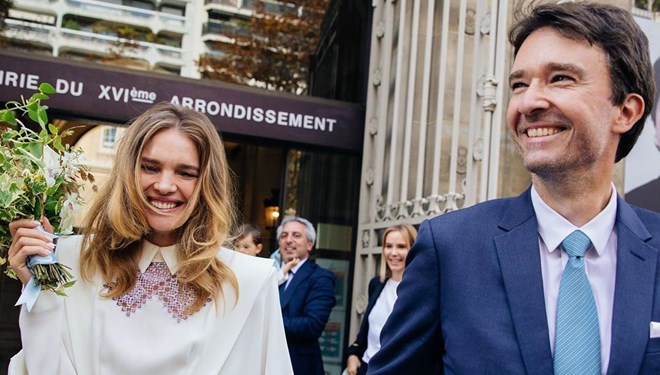 NATALIA VODIANOVA İLE ANTOINE ARNAULT EVLENDİ