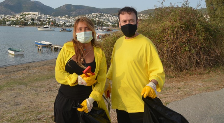 YONCA EVCİMİK  MİS GİBİ BODRUM KAMPANYASINI DESTEKLEDİ