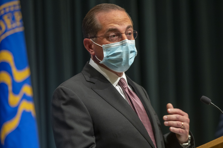 ABD SAĞLIK BAKANI ALEX AZAR, AŞI AÇIKLAMASINDA BULUNDU