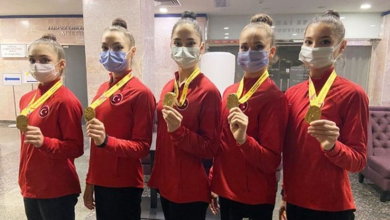 Kadın Ritmik Jimnastik Takımımız, gurur yaşattı