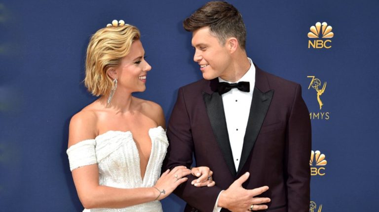 SCARLETT JOHANSSON VE COLIN JOST EVLENDİ