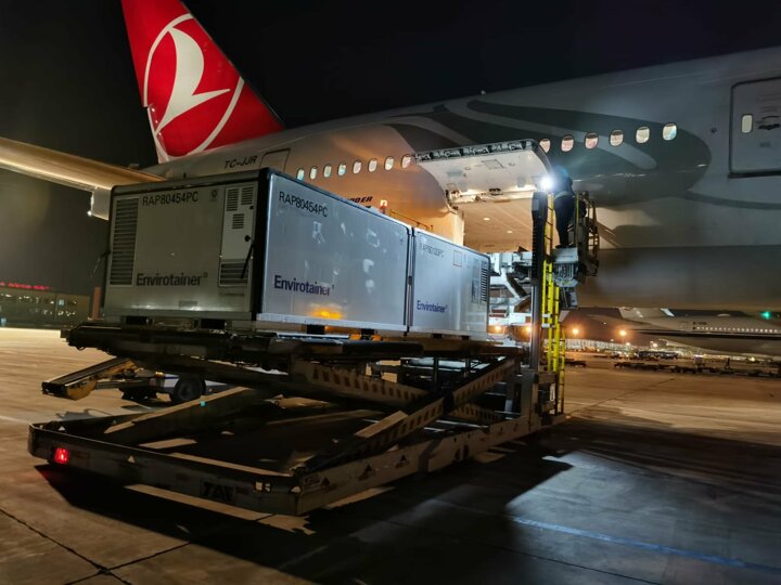 Aşı dolu uçak, Pekin’den hareket etti