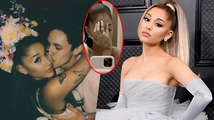 Ariana Grande, Sevgilisi Dalton Gomez’le nişanlandı