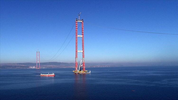 1915 Çanakkale Köprüsü 18 Mart 2022’ye hazır