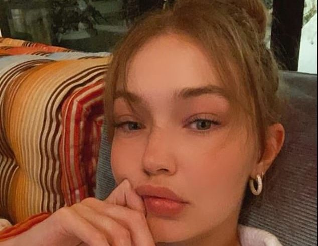 Gigi Hadid, makyajsız selfiesiyle büyüledi