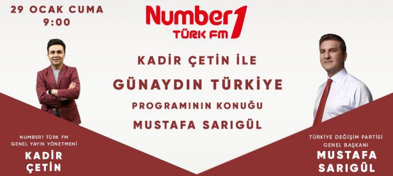 KADİR ÇETİN’LE GÜNAYDIN TÜRKİYE