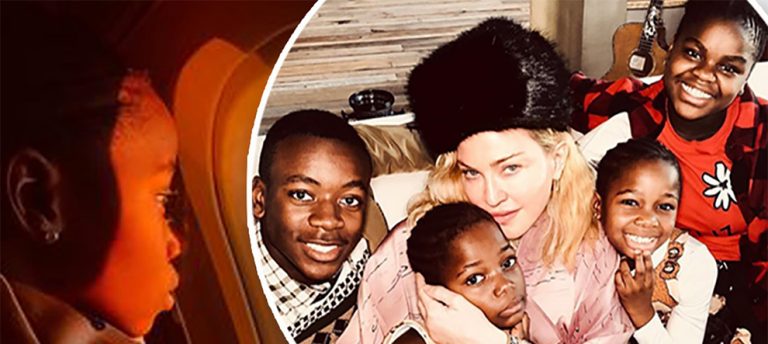 Ünlü şarkıcı Madonna, ailesiyle beraber Afrika’ya tatile gitti