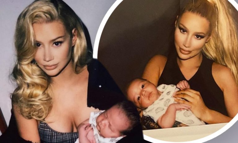 Iggy Azalea, oğlu Onyx ile fotoğrafını paylaştı